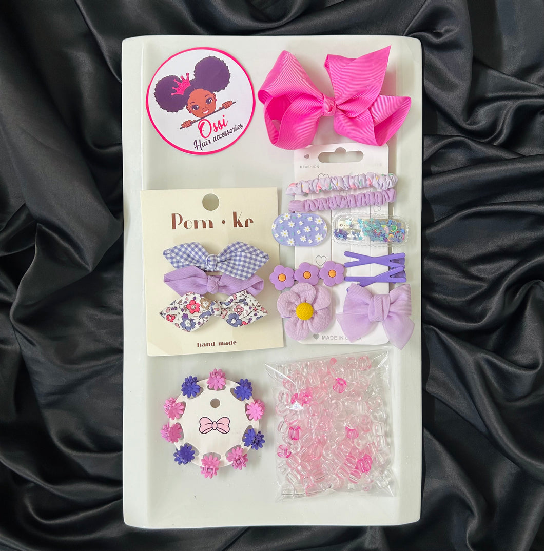 Kit accessoires violet