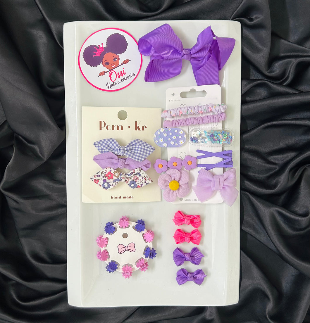 Kit accessoires violet